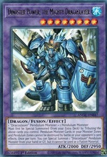 Dinoster Power, the Mighty Dracoslayer • ANGU-EN047 • R