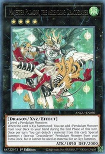 Majester Paladin, the Ascending Dracoslayer • ANGU-EN050 • R