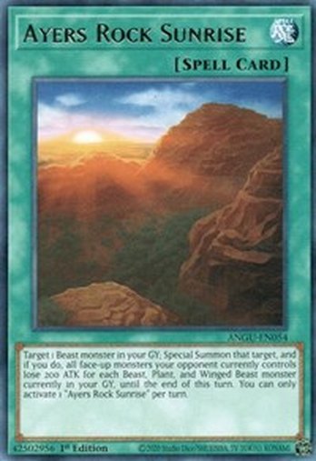 Ayers Rock Sunrise • ANGU-EN054 • R