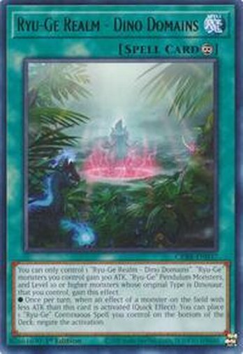 Ryu-Ge Realm - Dino Domains • CRBR-EN037 • R