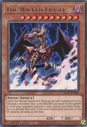 The Wicked Eraser • KICO-EN062 • R
