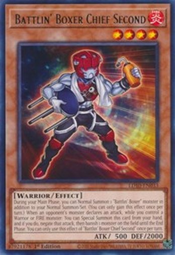 Battlin' Boxer Chief Second • LD10-EN033 • R