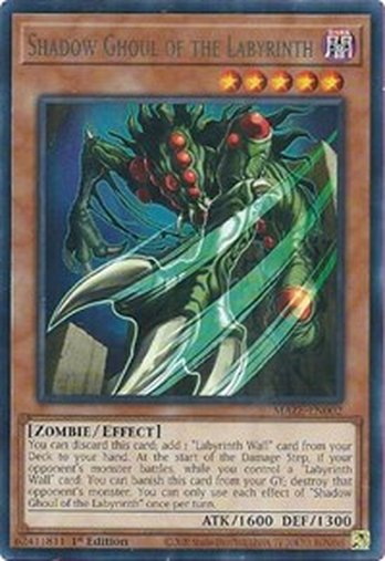 Shadow Ghoul of the Labyrinth • MAZE-EN002 • R