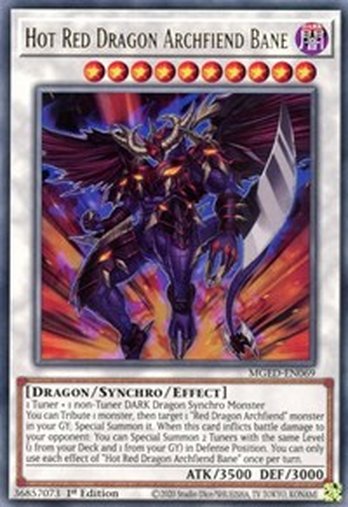 Hot Red Dragon Archfiend Bane • MGED-EN069 • R
