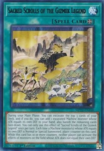 Sacred Scrolls of the Gizmek Legend • MP22-EN160 • R
