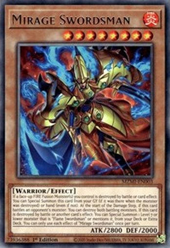 Mirage Swordsman • MZMI-EN003 • R