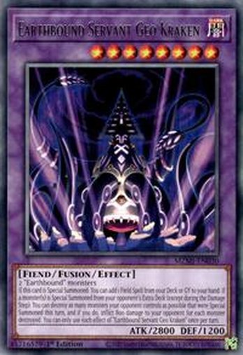 Earthbound Servant Geo Kraken • MZMI-EN030 • R
