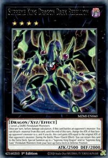 Supreme King Dragon Dark Rebellion • MZMI-EN060 • R
