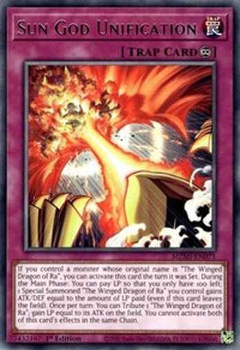 Sun God Unification • MZMI-EN071 • R