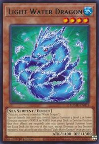 Light Water Dragon • MZMU-EN031 • R