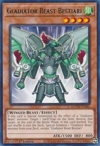 Gladiator Beast Bestiari • MZTM-EN066 • R