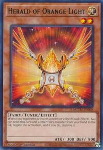 Herald of Orange Light • MZTM-EN068 • R