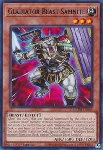 Gladiator Beast Samnite • MZTM-EN069 • R