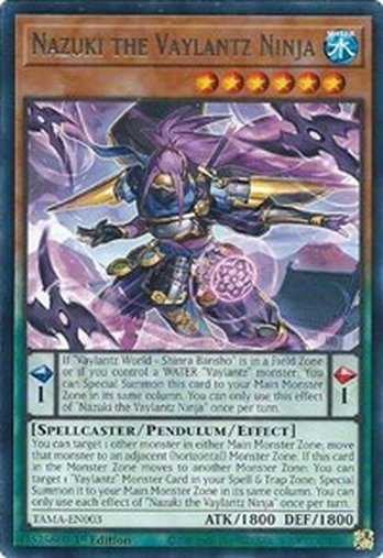 Nazuki the Vaylantz Ninja • TAMA-EN003 • R