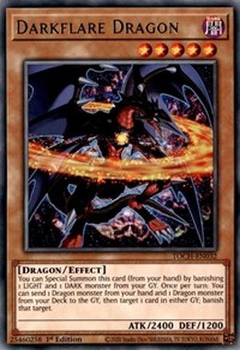 Darkflare Dragon • TOCH-EN032 • R