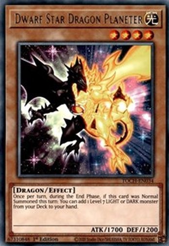 Dwarf Star Dragon Planeter • TOCH-EN034 • R