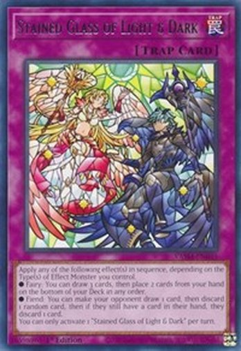 Stained Glass of Light & Dark • VASM-EN045 • R