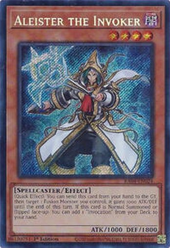 Aleister the Invoker (Alternate Art) • RA04-EN024 • SE