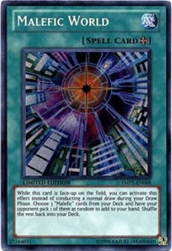 Malefic World • YMP1-EN008 • SE