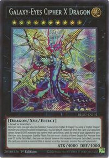 Galaxy-Eyes Cipher X Dragon • BLGG-EN101 • SE