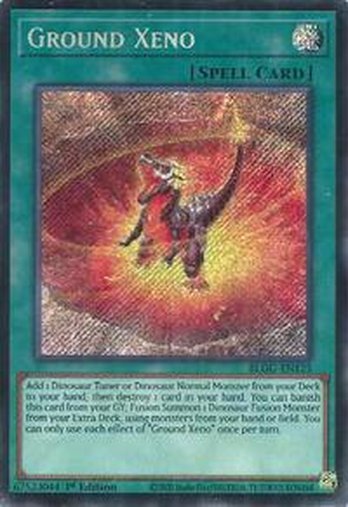 Ground Xeno • BLGG-EN123 • SE