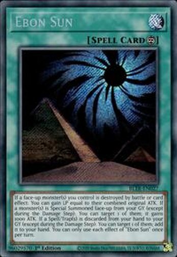 Ebon Sun • BLTR-EN027 • SE