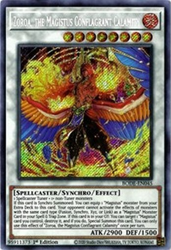 Zoroa, the Magistus Conflagrant Calamity • BODE-EN045 • SE