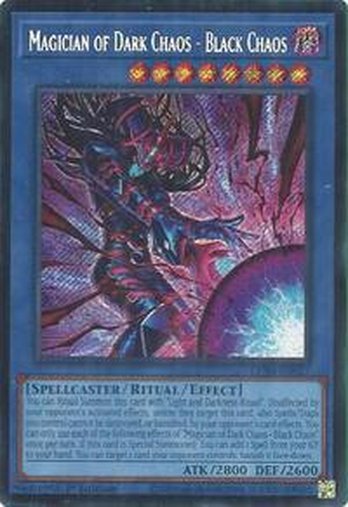 Magician of Dark Chaos - Black Chaos • CORI-EN027 • SE