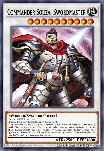 Commander Souza, Swordmaster • L26D-ENX42 • SE