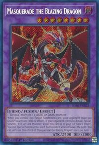 Masquerade the Blazing Dragon • RA02-EN022 • SE
