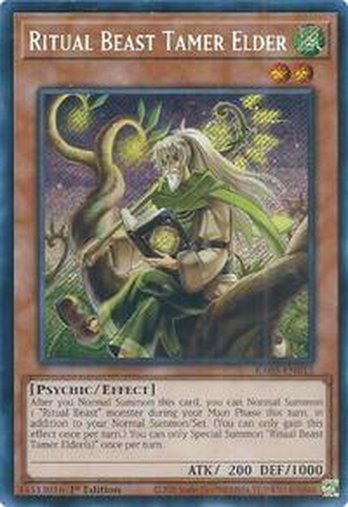 Ritual Beast Tamer Elder • RA03-EN012 • SE