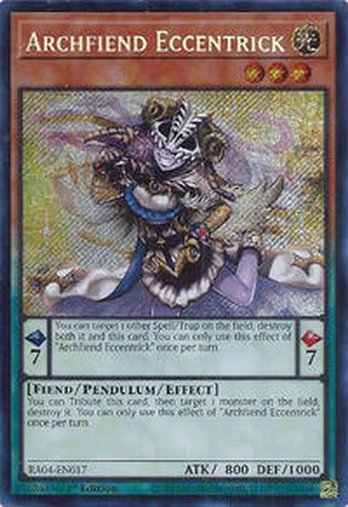 Archfiend Eccentrick • RA04-EN017 • SE