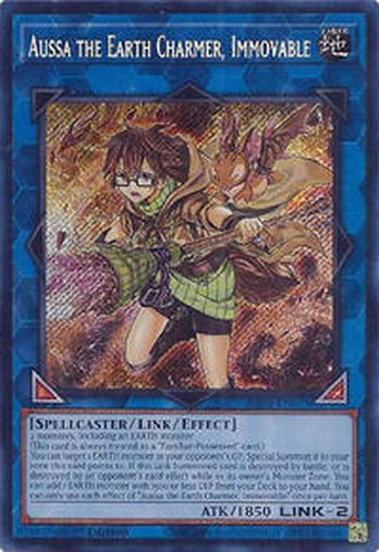 Aussa the Earth Charmer, Immovable • RA04-EN078 • SE
