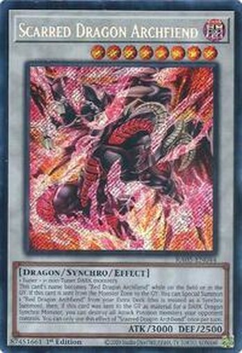 Scarred Dragon Archfiend • RA05-EN044 • SE