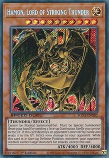 Hamon, Lord of Striking Thunder • SGX3-ENG02 • SE