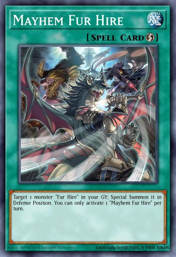 Mayhem Fur Hire • BLGG-EN116 • STAR