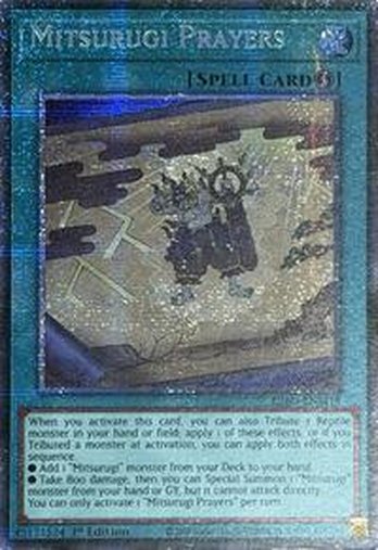 Mitsurugi Prayers • L26D-ENM14 • STAR