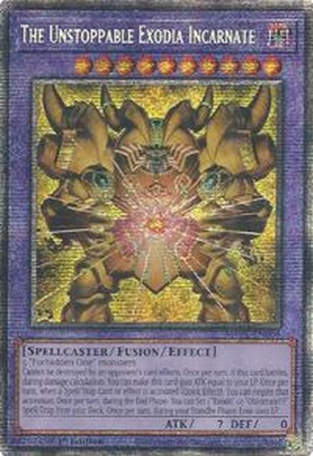 The Unstoppable Exodia Incarnate • MP25-EN008 • STAR