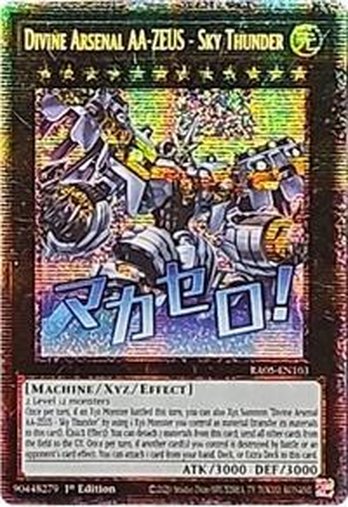 Divine Arsenal AA-ZEUS - Sky Thunder • RA05-EN103 • STAR