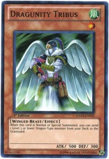 Dragunity Tribus • HA03-EN033 • SR