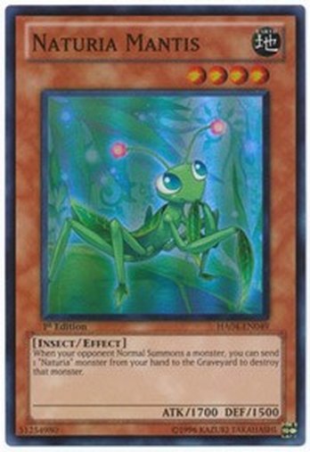 Naturia Mantis • HA04-EN049 • SR