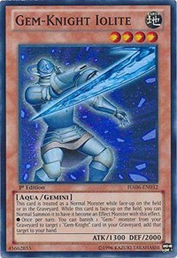 Gem-Knight Iolite • HA06-EN032 • SR