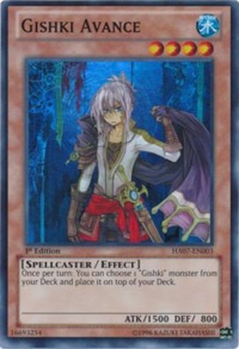 Gishki Avance • HA07-EN003 • SR