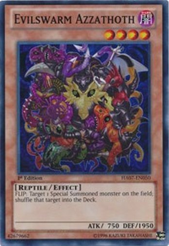 Evilswarm Azzathoth • HA07-EN050 • SR