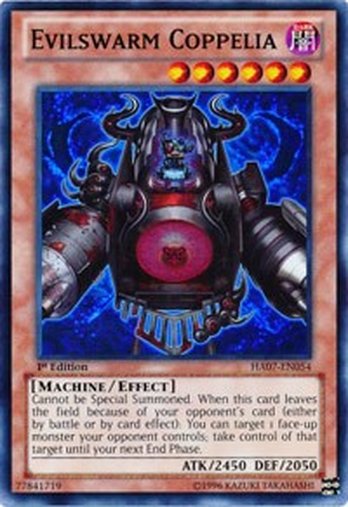 Evilswarm Coppelia • HA07-EN054 • SR