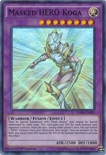 Masked HERO Koga • SDHS-EN042 • SR