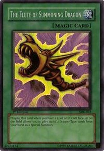 The Flute of Summoning Dragon • SDK-042 • SR
