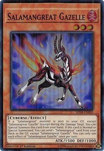 Salamangreat Gazelle • SDSB-EN003 • SR