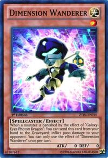 Dimension Wanderer • ZTIN-EN010 • SR