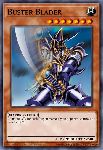Buster Blader • RP02-EN013 • SR • 2025 Reprint